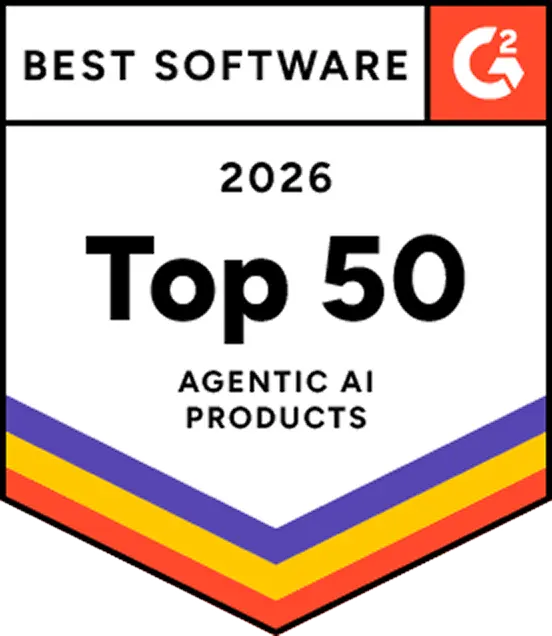 G2 Best Software 2026 — Top 50 Agentic AI Products